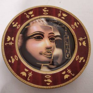 Rare Vintage Fathi Mahmoud Nefertiti Plate